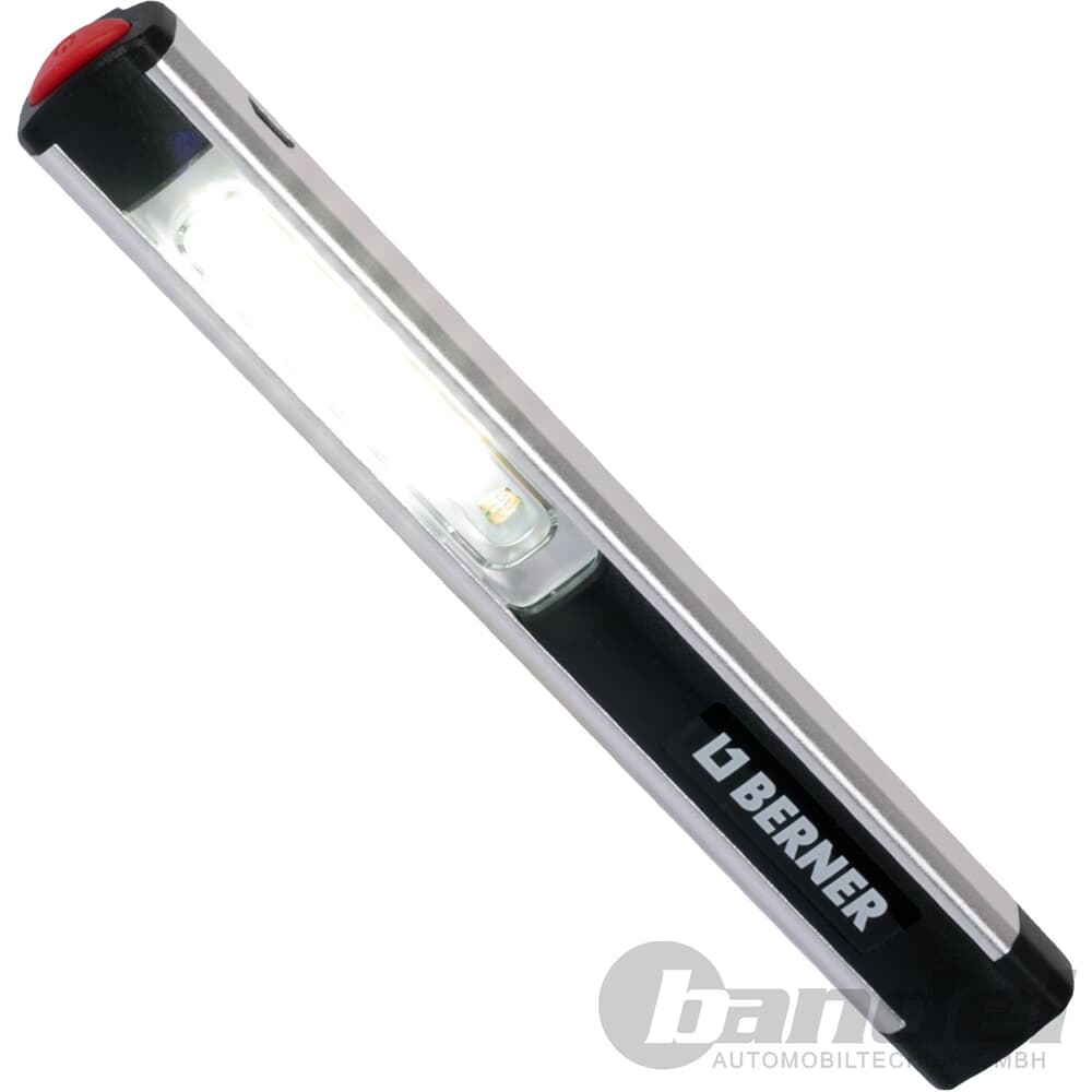 3x BERNER LED-LAMPE PEN-LIGHT PREMIUM USB LI-IO AKKU Taschenlampe Lampe