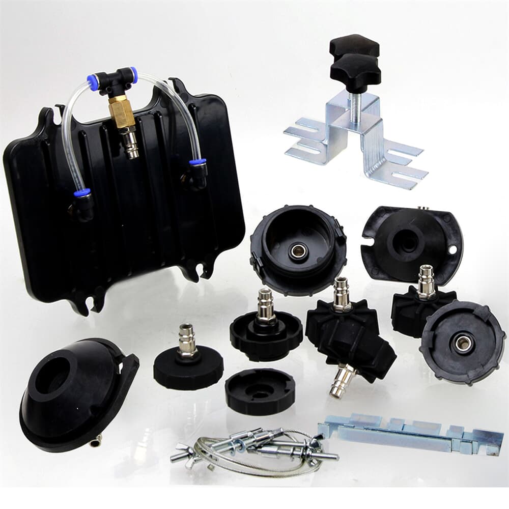 Adapter Set 11 tlg. für Druckluft Bremsenentlüfter Bremsenentlüftungsgerät  E20
