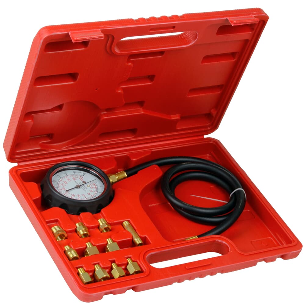 Digital Benzin Motor Öldruckmessgerät Prüfgerät Tester Öldruckmesser Kit  29,4bar