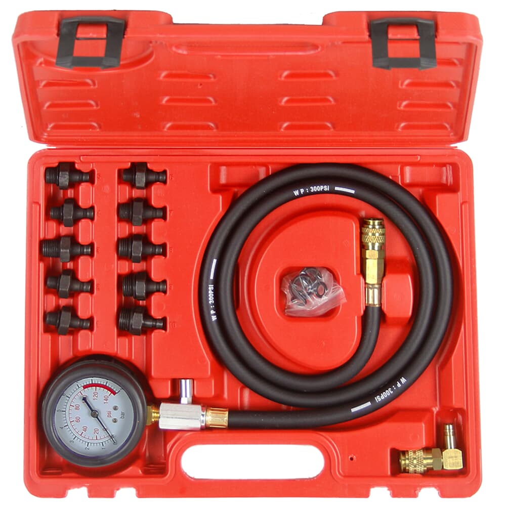 Kaufe Digitales Öldruckmessgerät mit blinkendem Alarm, 0–1,00 MPa,  Öldruckmesser für Automotoren