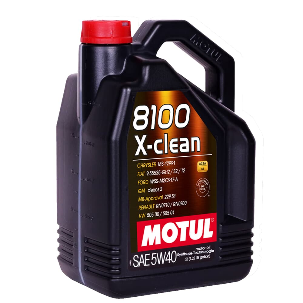 Motul 8100 X-Clean 5W-30 Motoröl 5L • Finde Preise »