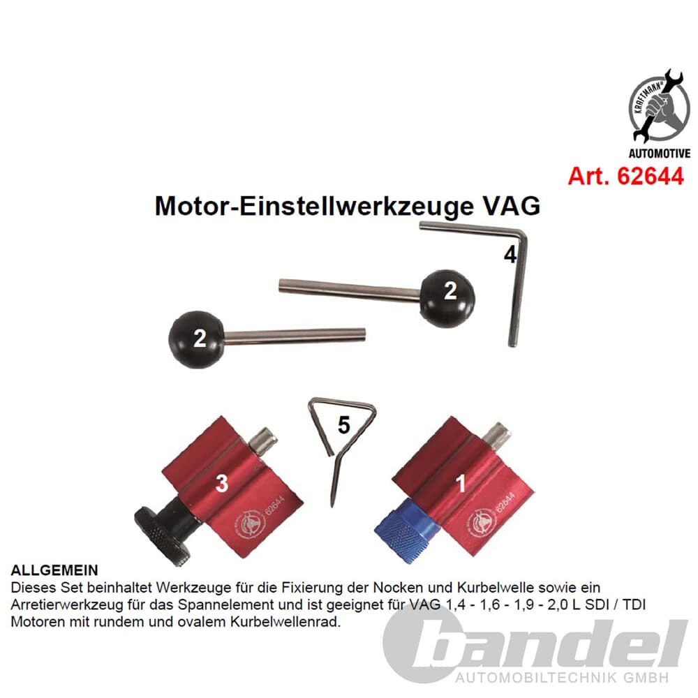 Audi VW VAG Motor Einstellwerkzeug Zahnriemen Arretierwerkzeug 1.9