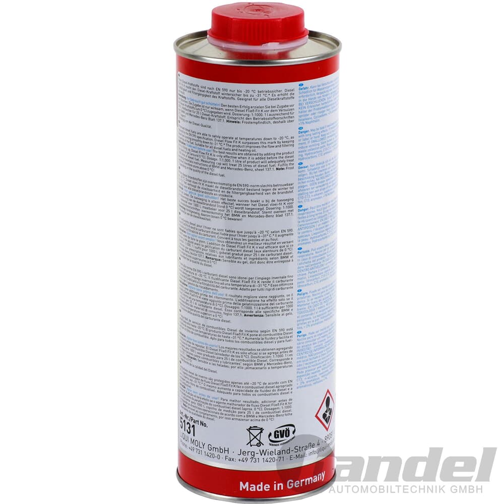 750 ml Super Diesel Additiv Liqui Moly Kraftstoffzusatz Reiniger Pflege  Zusatz 