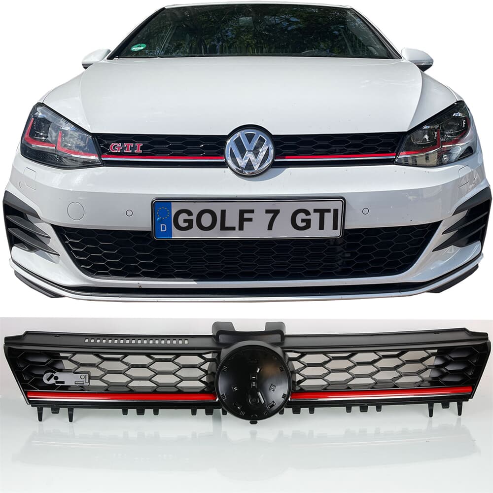 Nebelscheinwerfer Lüftungsgitter Abdeckblende Für VW Golf 7 GTI