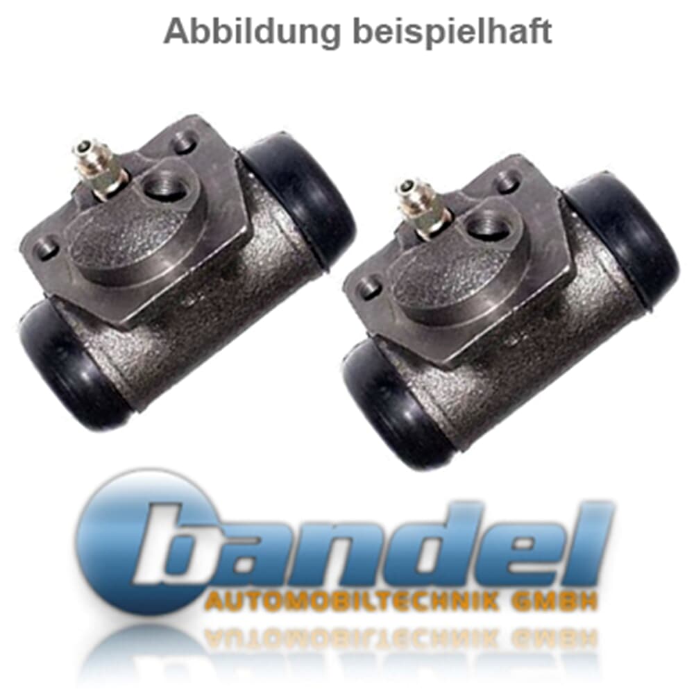 Bremstrommeln Bremsbacken Radbremszylinder Montagesatz für Opel Corsa D