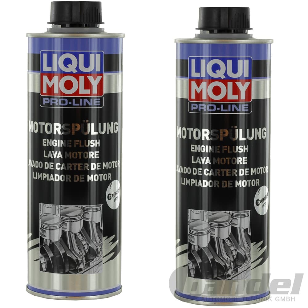 Liqui Moly Motorspülung Motorreiniger 2x 500ml Öl Additiv Benziner & Diesel  