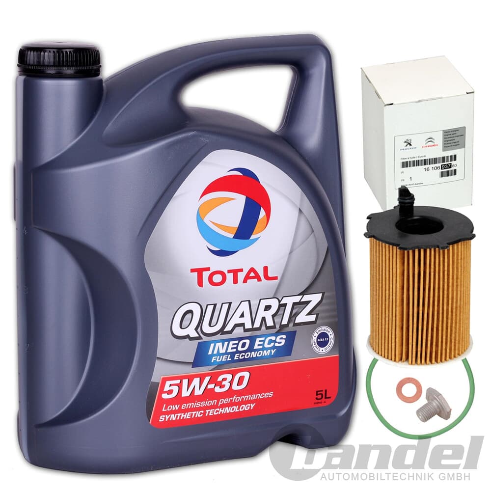 Total Quartz Ineo ECS 5W30 - Citroen und Peugeot