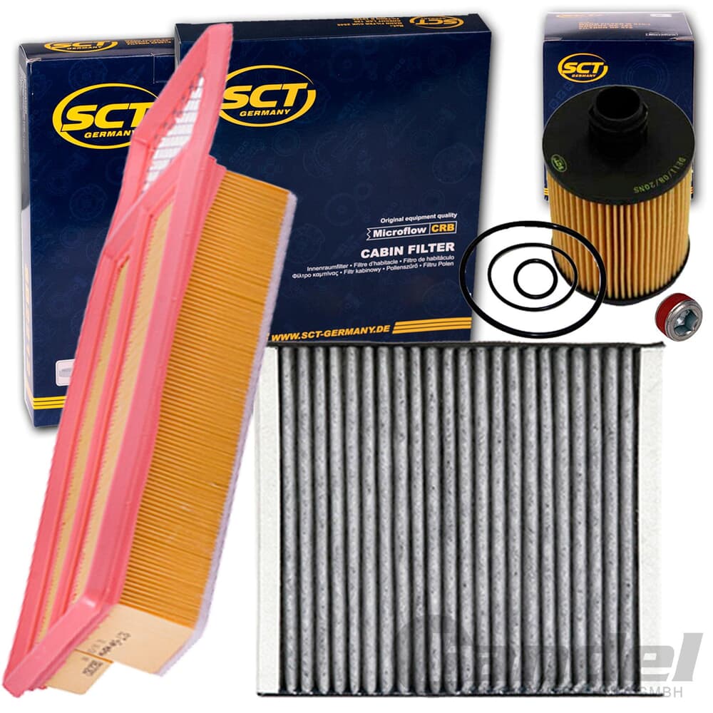 RU8 ORIGINAL Ford Inspektionskit Filterpaket Filterset KA 1.3TDCi 75 PS