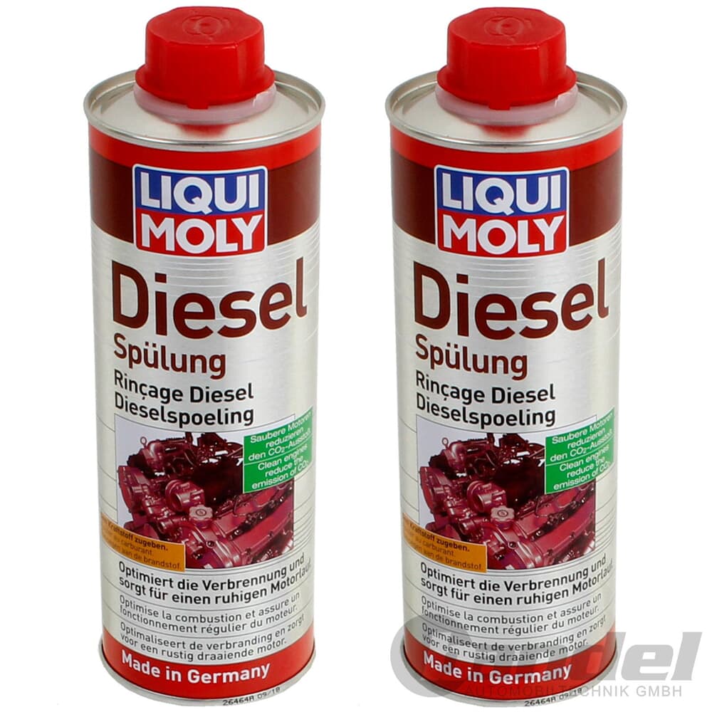 Liqui Moly Motorspülung Motorreiniger 2x 500ml Öl Additiv Benziner & Diesel  