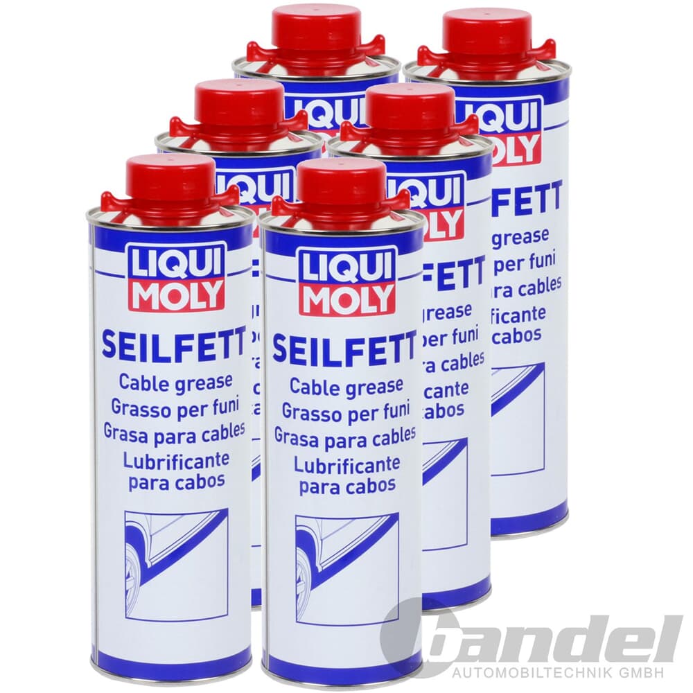Liqui Moly Seilfett 1 Liter Dose - Hohlraumversiegelung - 6173