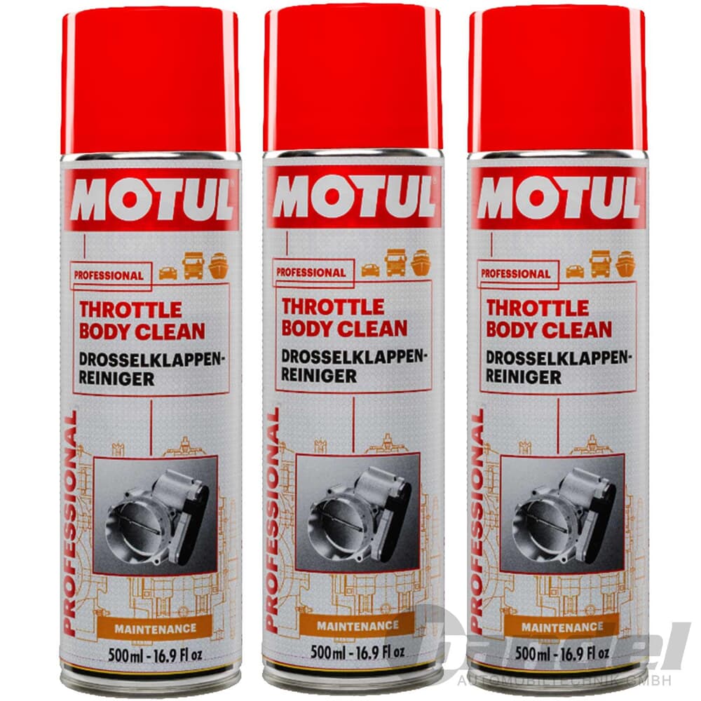 Motul 108124 Throttle Body Clean Drosselklappenreiniger - 500 ml