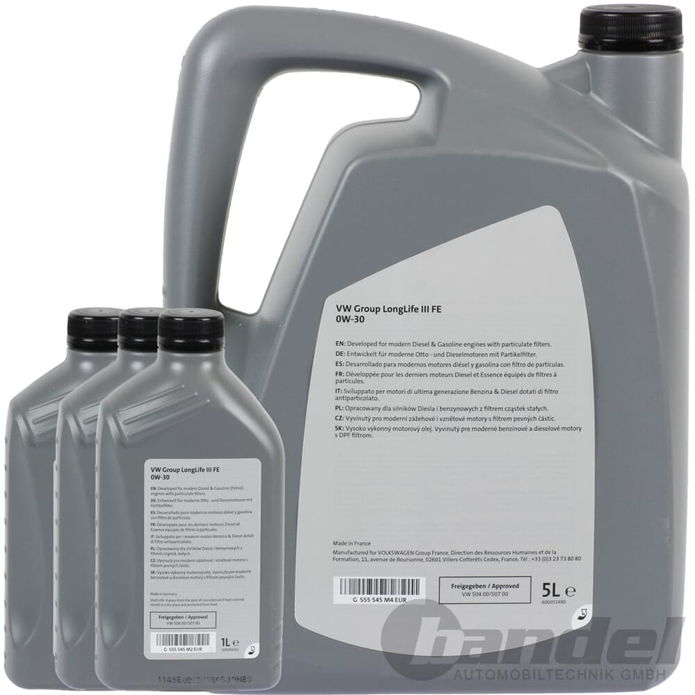 Filterset Inspektionspaket mit Öl für VW Touareg 2.5 TDI, € 104,00