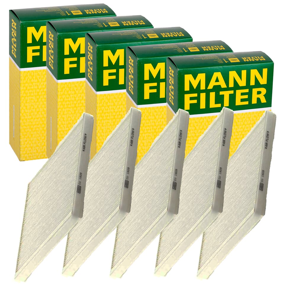 MANN-FILTER CUK 1828 Innenraumfilter – Pollenfilter mit Aktivkohle