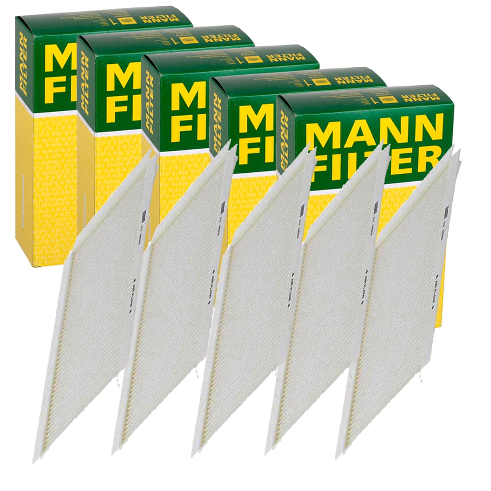 MANN-FILTER CUK 2622 Innenraumfilter – Pollenfilter mit Aktivkohle – Für PKW