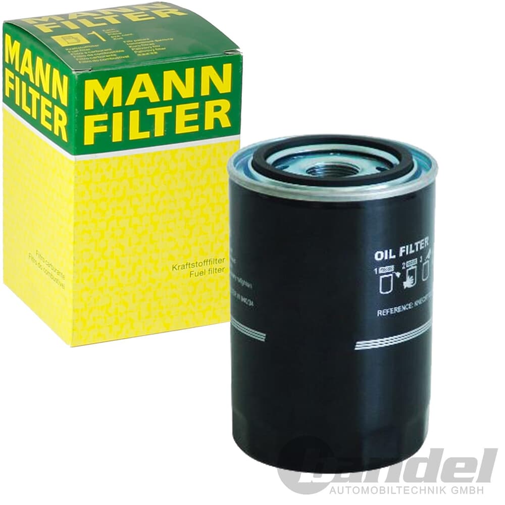 1x Ölfilter MANN-FILTER W 940/34 Anschraubölfilter