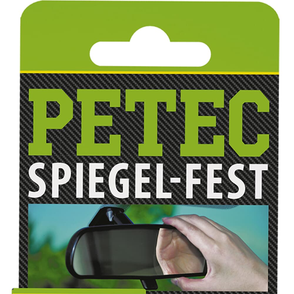 Petec Spiegel-Fest Spezial Klebe Kleber für Rückspiegel Innenspiegel 1g