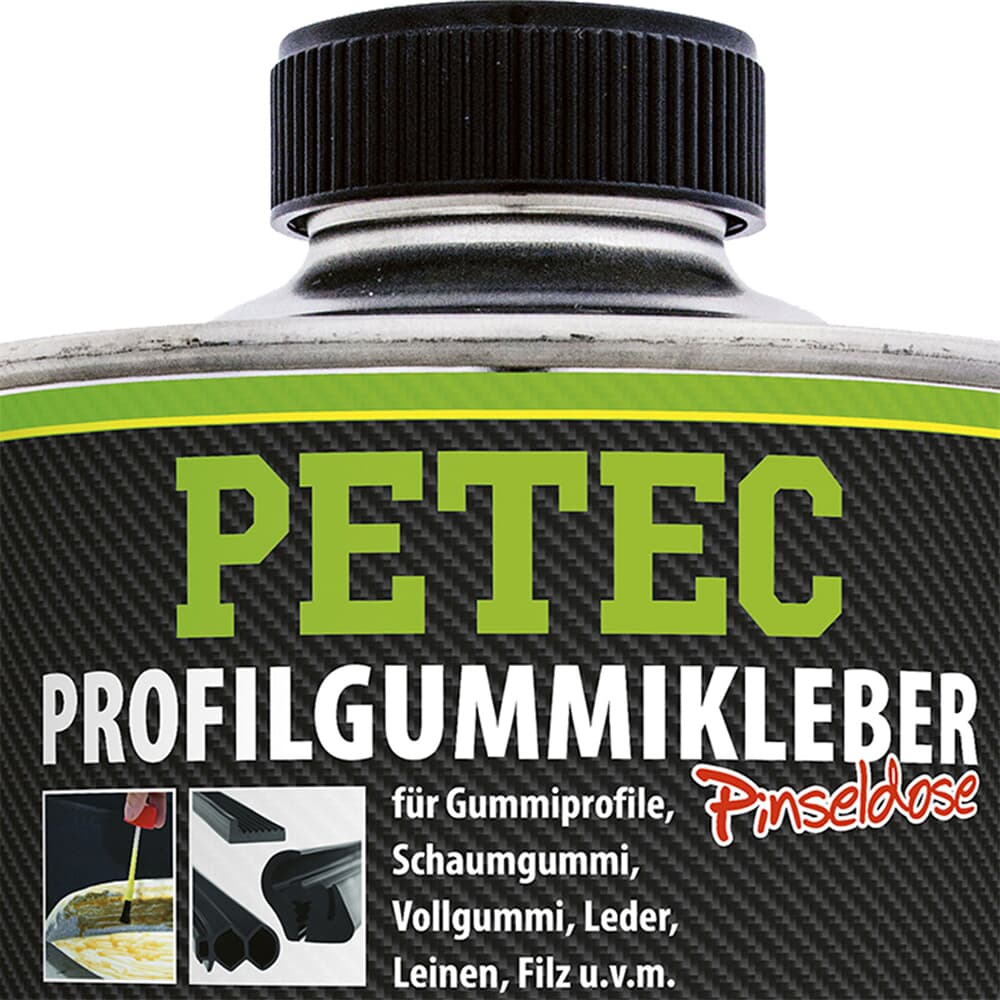 5x 350 ml Petec Profilgummikleber Pinseldose Gummikleber Klebstoff 93835  Kleber