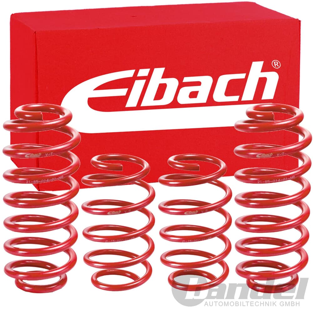 EIBACH Sportline Tieferlegungssatz passt für Audi A3 Seat Leon SC VA//HA 45//40mm