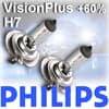 Philips H7 VisionPlus Vision Plus +60% mehr Licht 2er Set