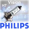 PHILIPS H7 Vision +30% mehr Licht 12 V / 55 W Glühlampe Autolampe KFZ