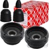 2x FEBI DOMLAGER+PROTECTION KIT VORNE für VW DERBY 86C POLO COUPE POLO CLASSIC