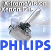 1 x PHILIPS D1s X-tremeVision +50% GLÜHLAMPE Xenon Brenner 85 V 35 W