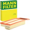 MANN LUFTFILTER C 36 006/1 passend für ALFA ROMEO MITO FIAT PUNTO/ PANDA 1.3 D