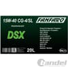 3x 20L FANFARO DSX 15W-40 DIESELMOTORENÖL API CG-4/SL ACEA E3/B3/A3