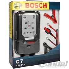 BOSCH C7 elektronisches Ladegerät 12V / 24V Batterieladegerät Kfz Boot  14-230Ah - Flex-Autoteile