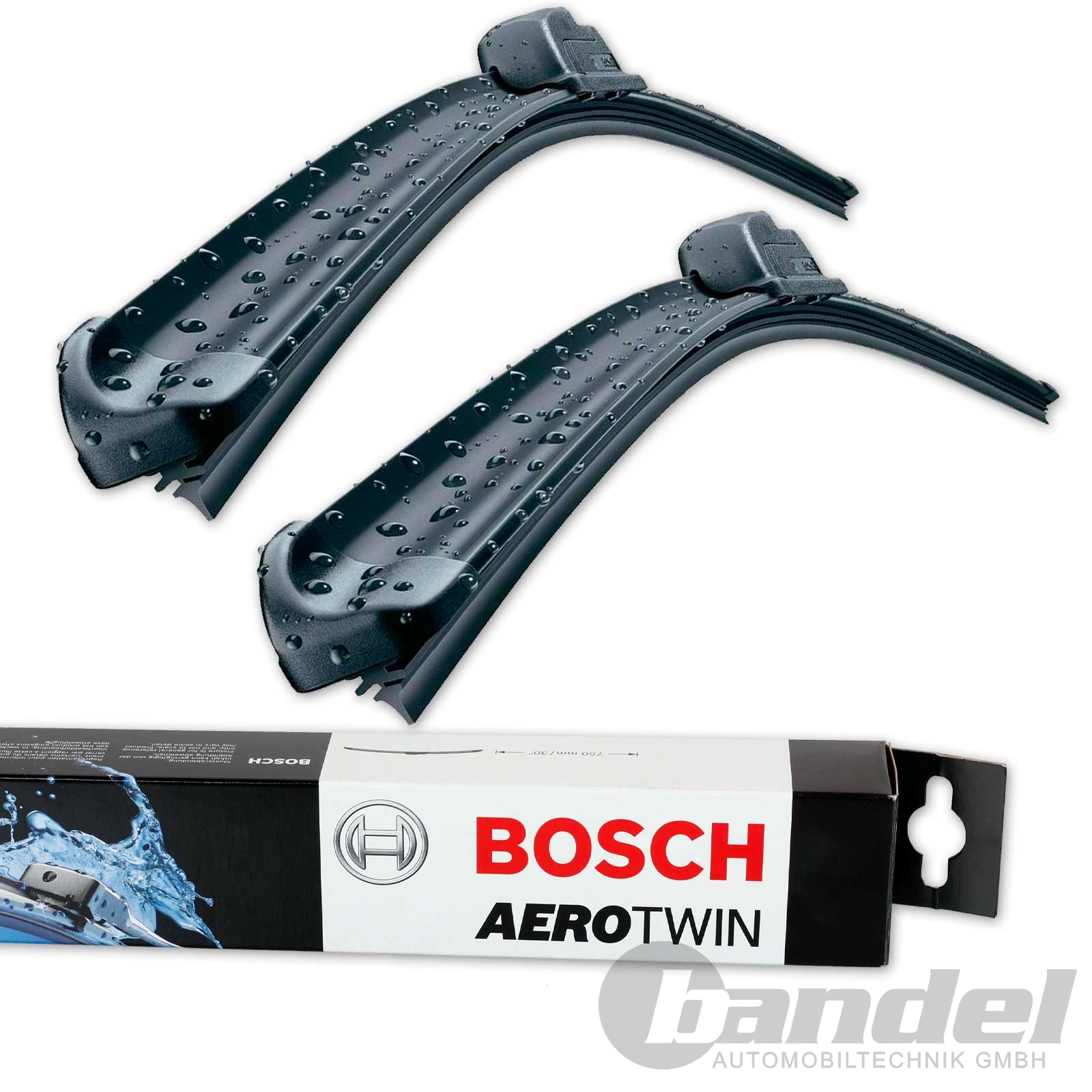 Bosch Scheibenwischer TWIN für LANCIA Delta 836 Vorne 109